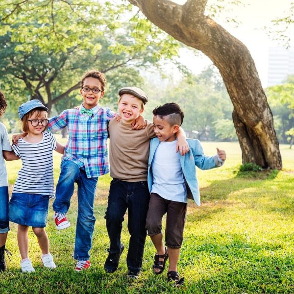 children playing